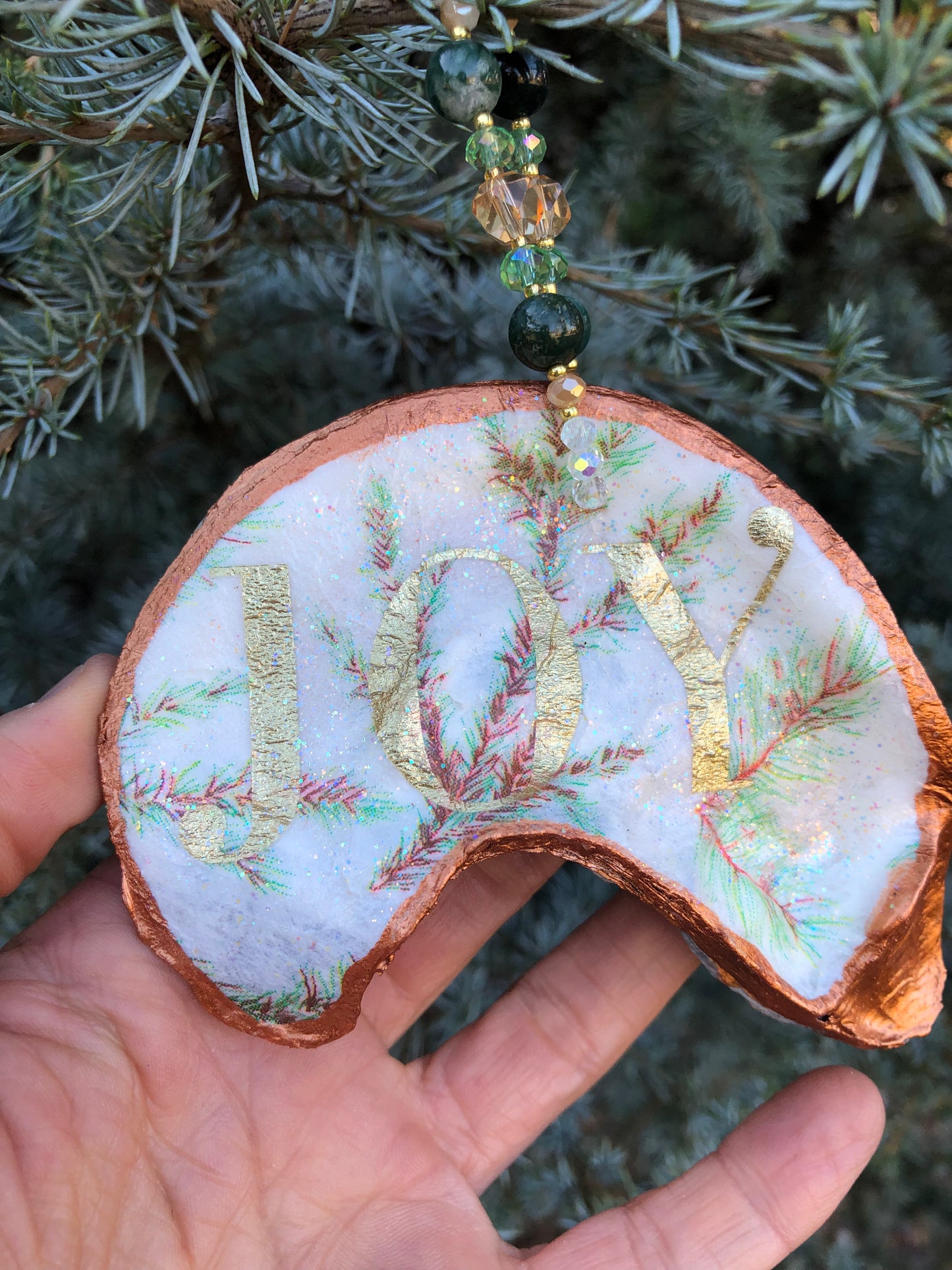 Love & Joy To You Oyster Shell