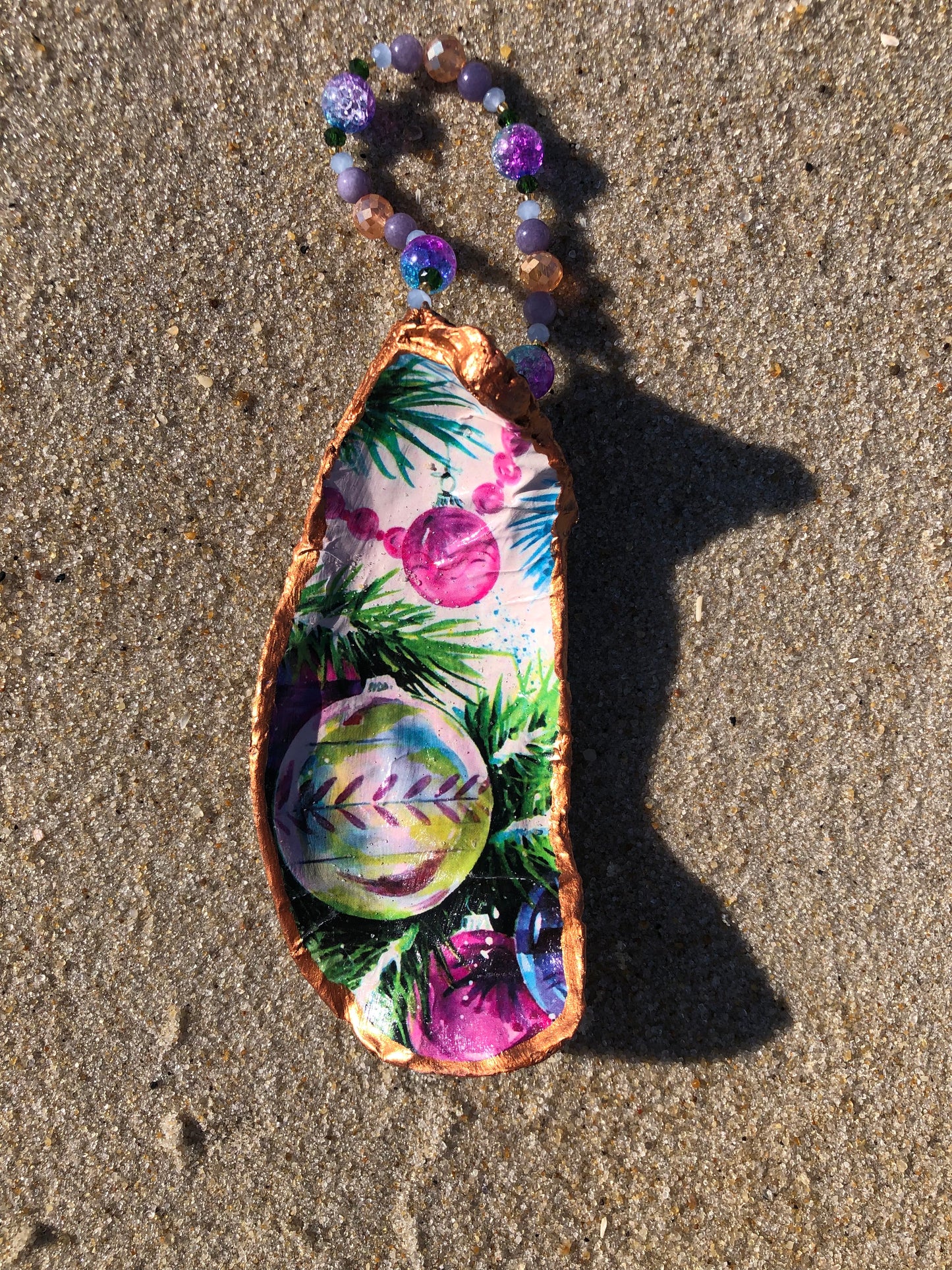Vintage Glisten Oyster Shell
