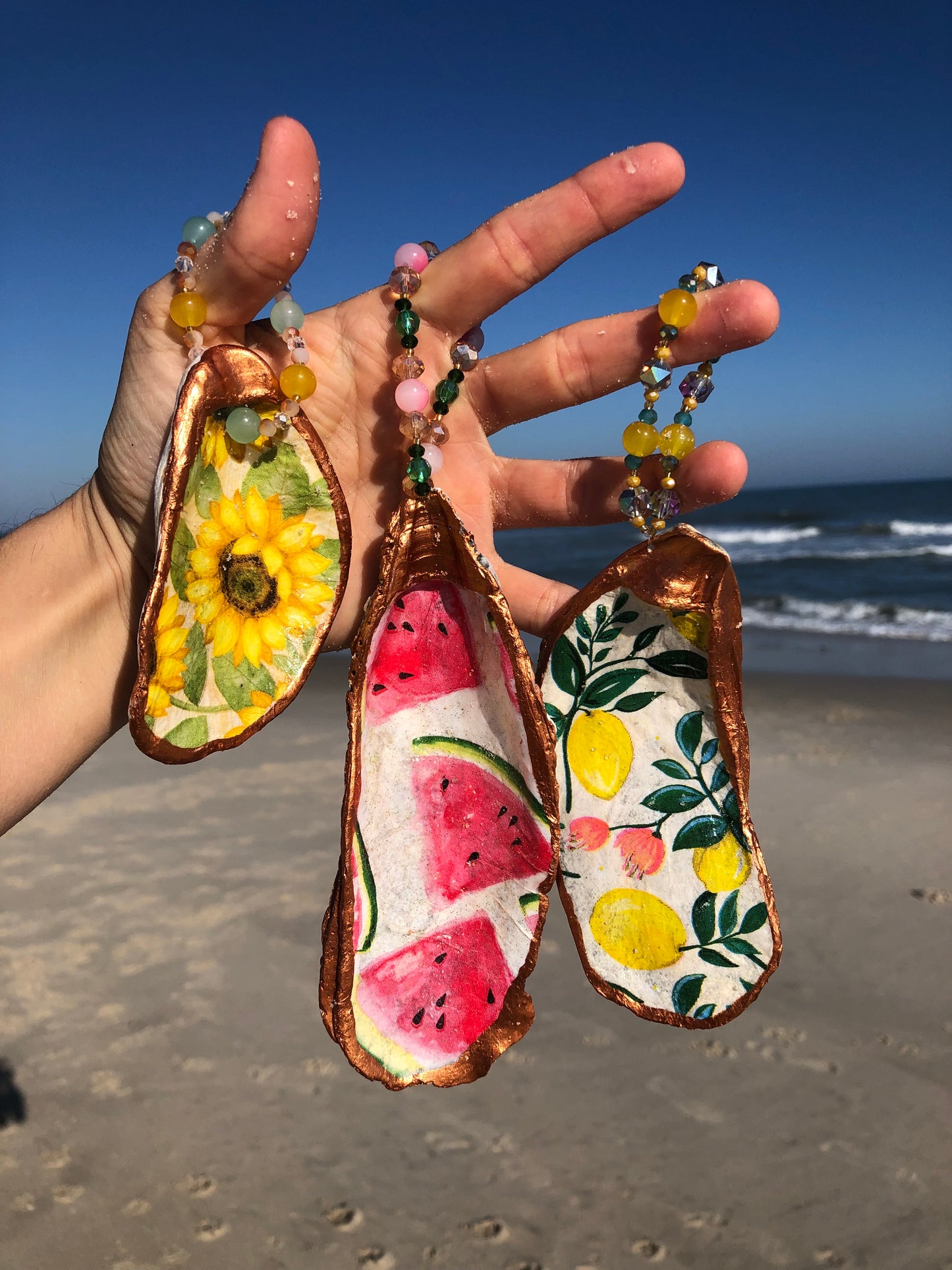 Life Gives You Lemons Oyster Shell