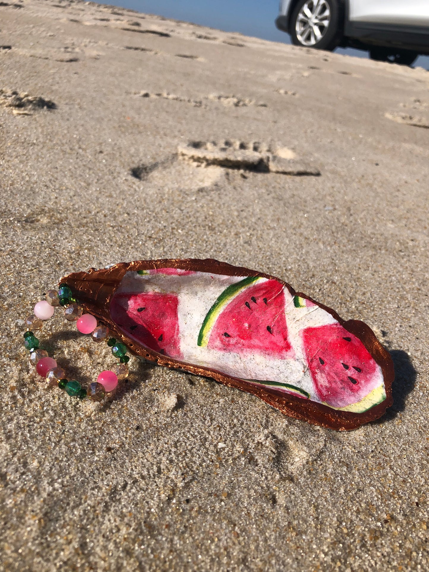 Come Have Some Watermelon Oyster Shell